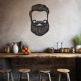 Load image into Gallery viewer, Hair, Beard Figure Metal Wall Art
