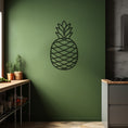 Load image into Gallery viewer, Pineapple Metal Wall Art, Wall Decor, Metal Wall art
