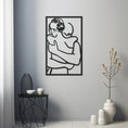 Load image into Gallery viewer, Couple Hugging Metal Wall Art
