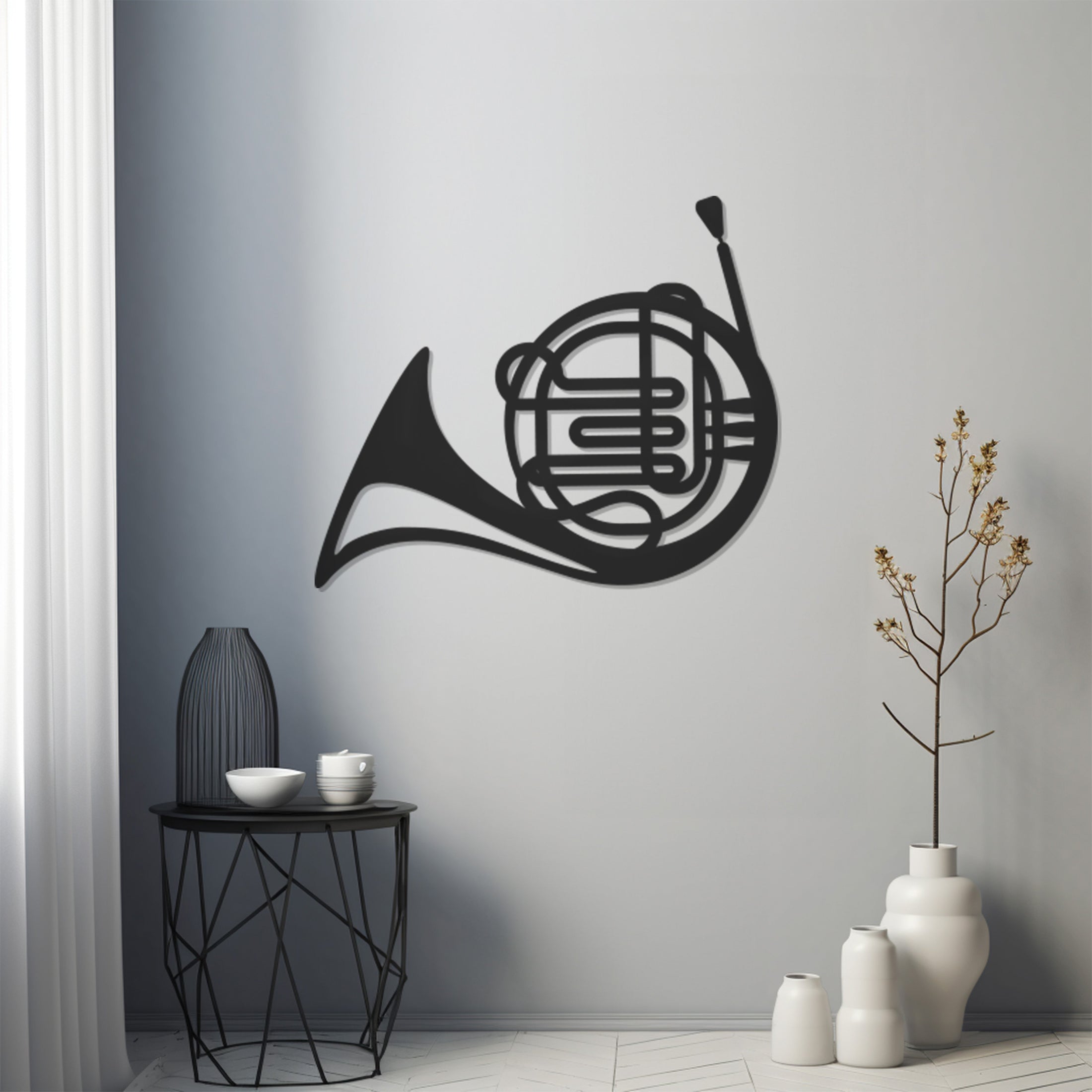 Saxophone Metal Wall Art