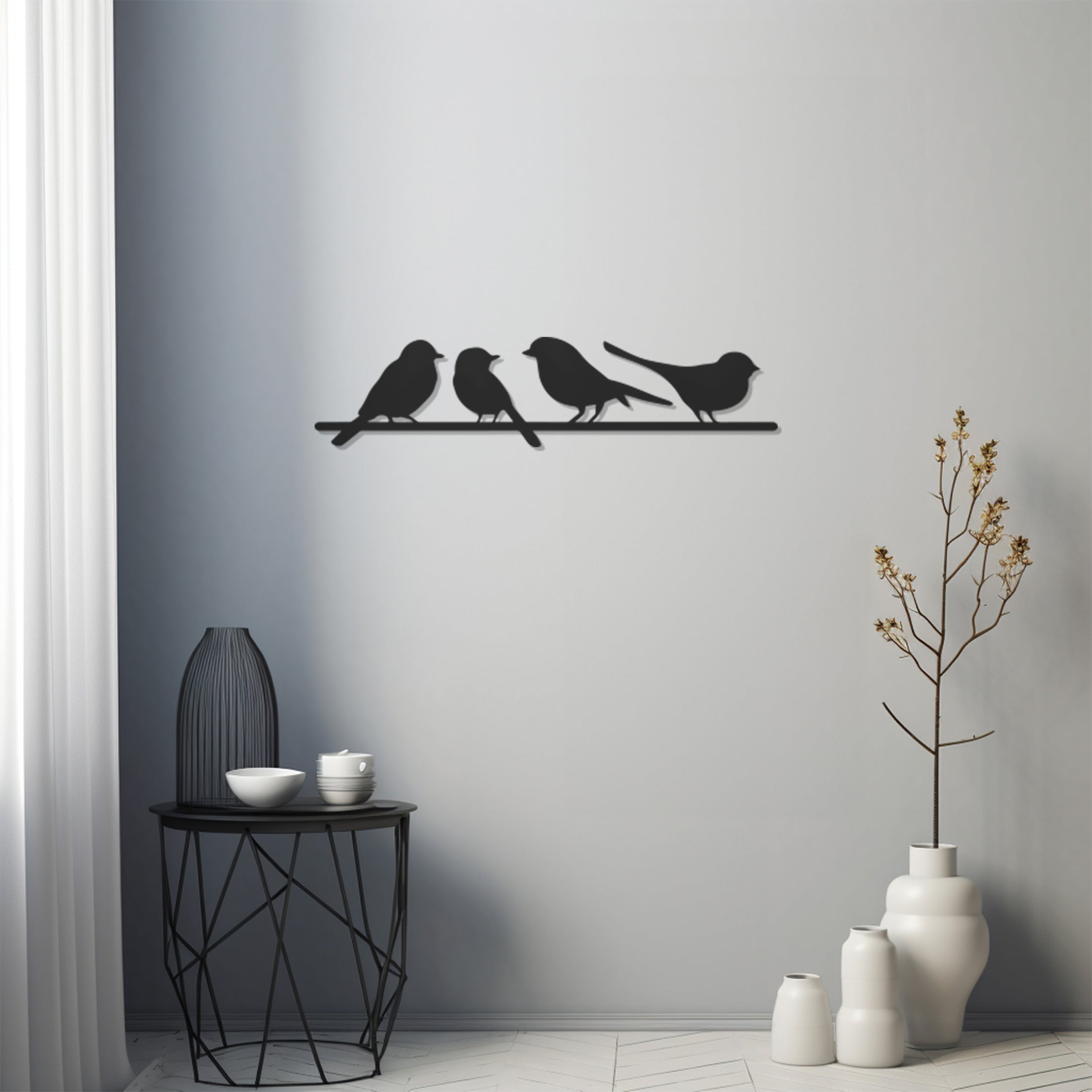 Birds Metal Wall Decor