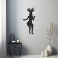 Load image into Gallery viewer, Left Profile Dancing Woman Metal Wall Art
