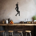 Load image into Gallery viewer, Dancing Female Figure Metal Wall Art
