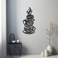 Load image into Gallery viewer, Cup Glasses Metal Wall Art
