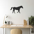 Load image into Gallery viewer, Running Horse Metal Wall Art
