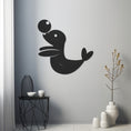 Load image into Gallery viewer, Seal Metal Wall Art
