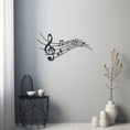 Load image into Gallery viewer, Musical Note Metal Wall Art Decor
