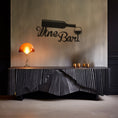 Load image into Gallery viewer, Wine Bar Metal Wall Decor With Wine Glasses And Wine Silhouette
