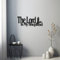 Load image into Gallery viewer, The Lord Is My Shepherd Metal Wall Decor
