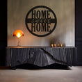 Load image into Gallery viewer, Round Metal Wall Decor With Home Sweet Home
