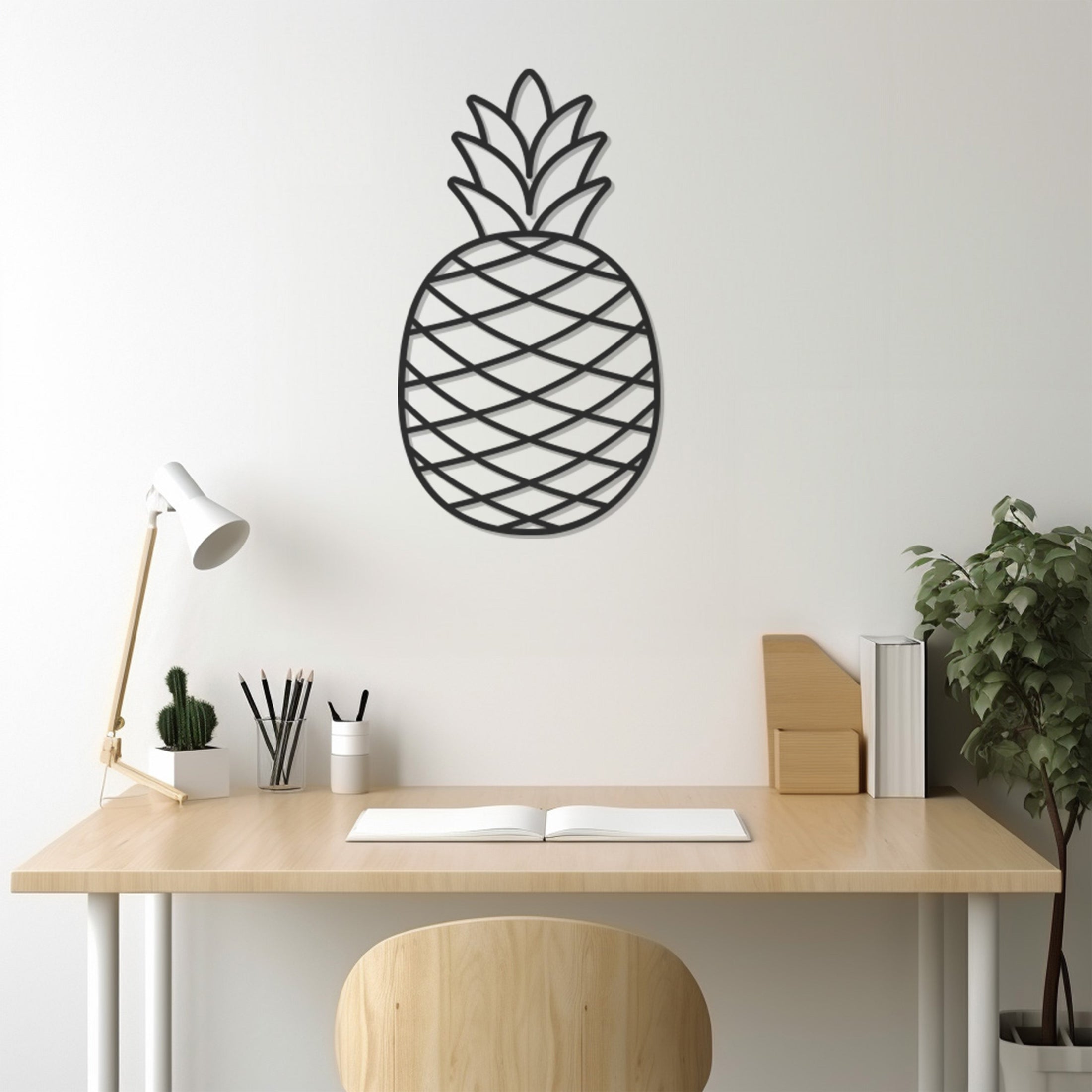 Pineapple Metal Wall Art