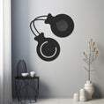 Load image into Gallery viewer, Musical Instrument, Castanets Metal Wall Art
