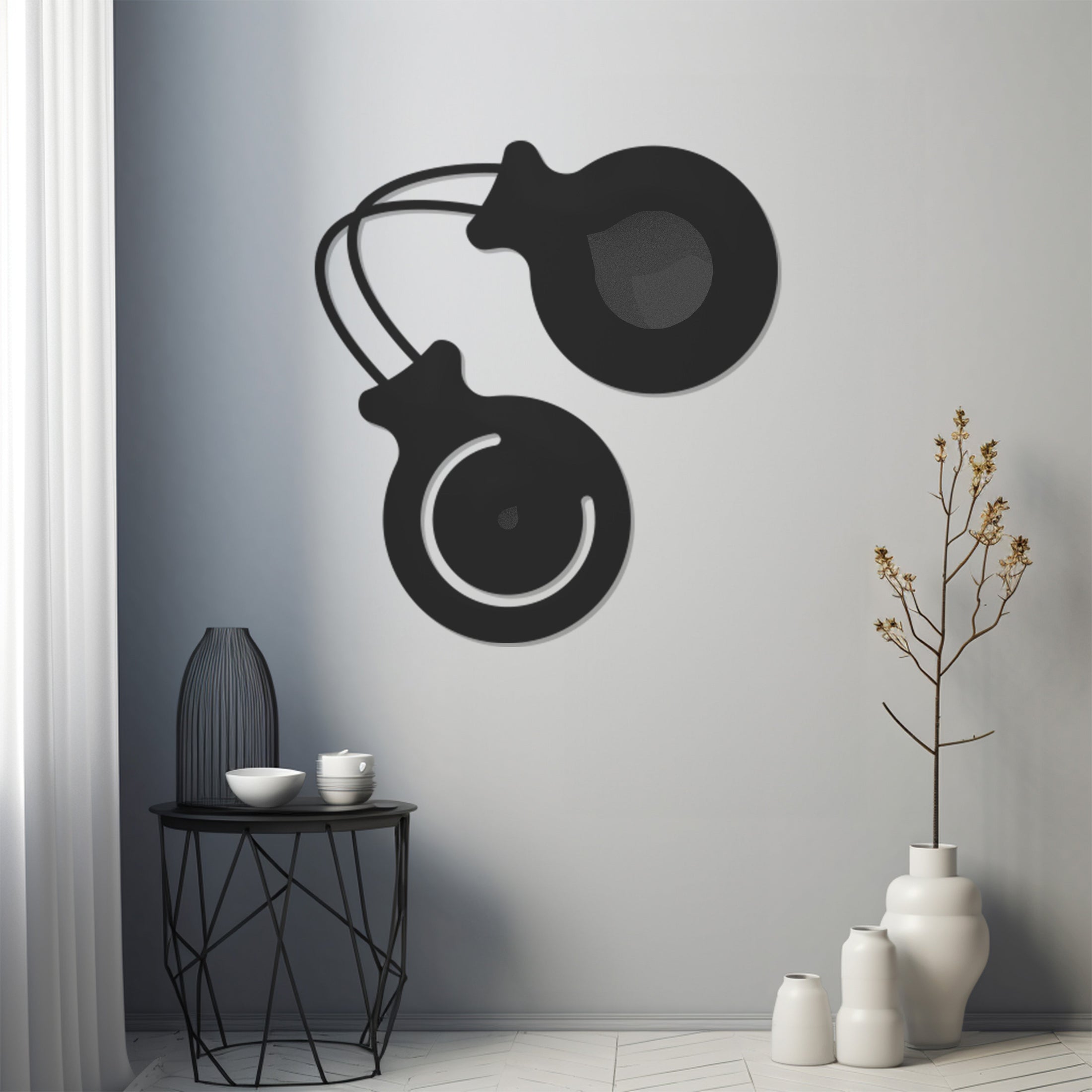 Musical Instrument, Castanets Metal Wall Art