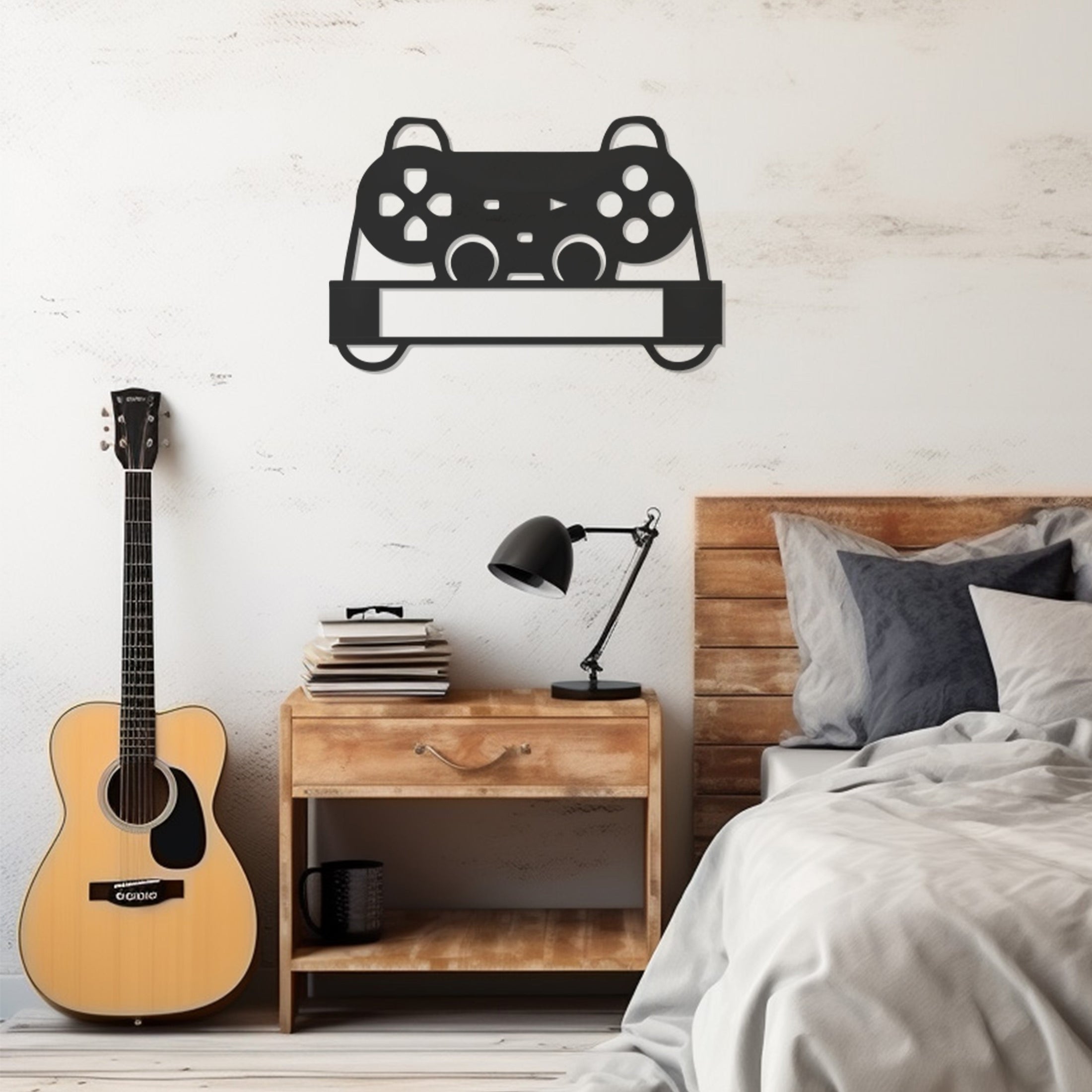 Playstation Controller Metal Wall Art, Wall Decor, Metal Wall art