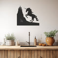 Load image into Gallery viewer, Horse Icon Metal Wall Art
