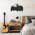 Load image into Gallery viewer, Batman Silhouette Metal Wall Decor, Wall Decor, Metal Wall art
