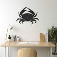 Load image into Gallery viewer, Crab Metal Wall Art
