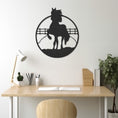 Load image into Gallery viewer, Horse Metal Wall Art
