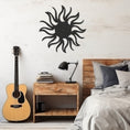 Load image into Gallery viewer, Sun Flower Design Metal Wall Art
