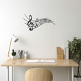 Load image into Gallery viewer, Musical Note Metal Wall Art Decor
