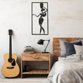 Load image into Gallery viewer, Carrying A Vase On Her Head ,African Woman Carrying A Basket Metal Wall Art
