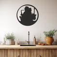 Load image into Gallery viewer, Silhouette Of Man Playing Instrument Metal Wall Art Decor
