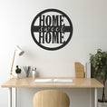 Load image into Gallery viewer, Round Metal Wall Decor With Home Sweet Home
