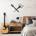 Load image into Gallery viewer, Scissors, Hairdresser Materials Metal Wall Art, Metal Wall art
