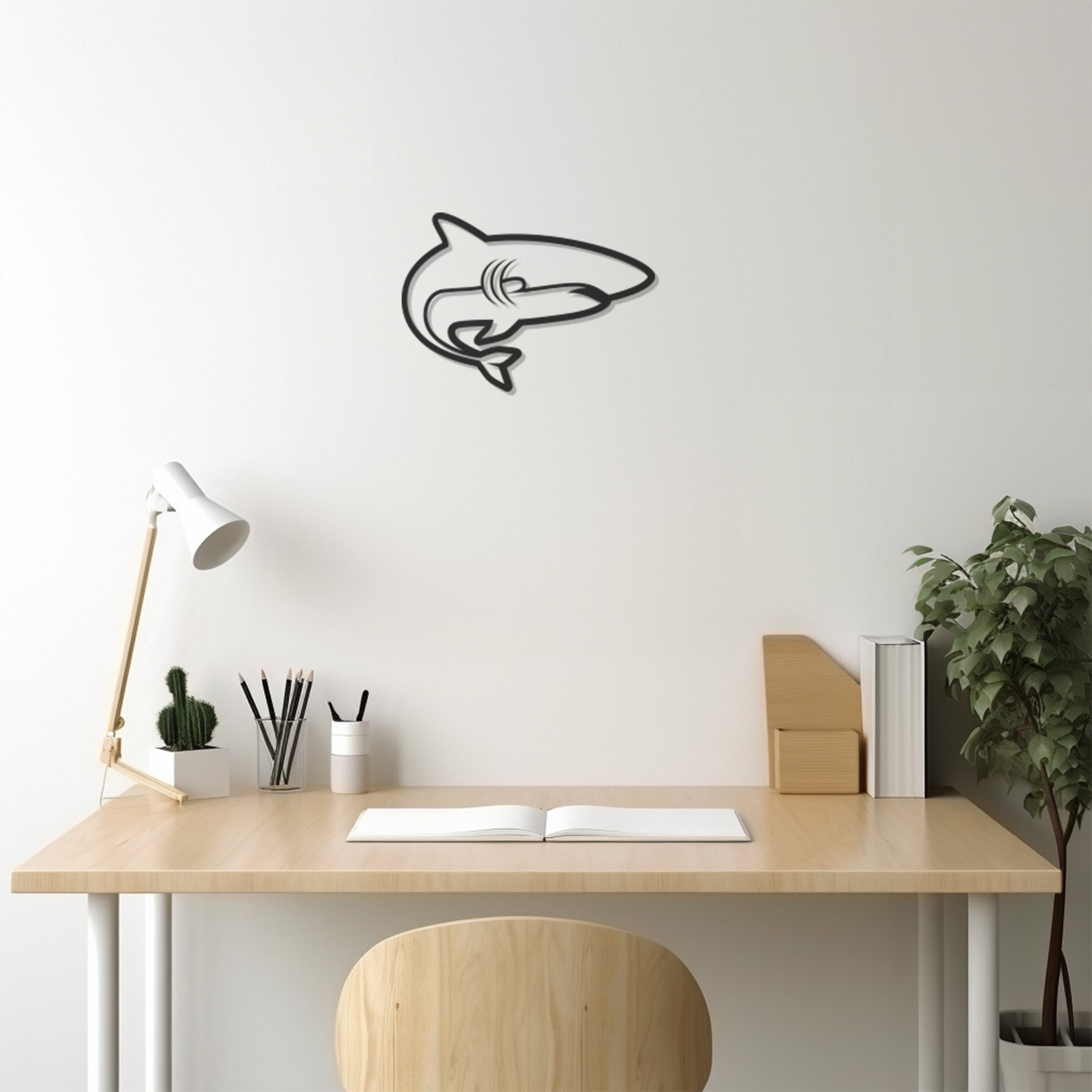 Shark Metal Wall Art