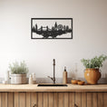 Load image into Gallery viewer, Minimalist Landscape Painting Metal Wall Art, Metal Wall art
