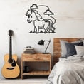 Load image into Gallery viewer, Horse Farm, Little Horse Metal Wall Art, Wall Decor, Metal Wall art
