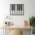 Load image into Gallery viewer, Organ Musical Instrument Metal Wall Art
