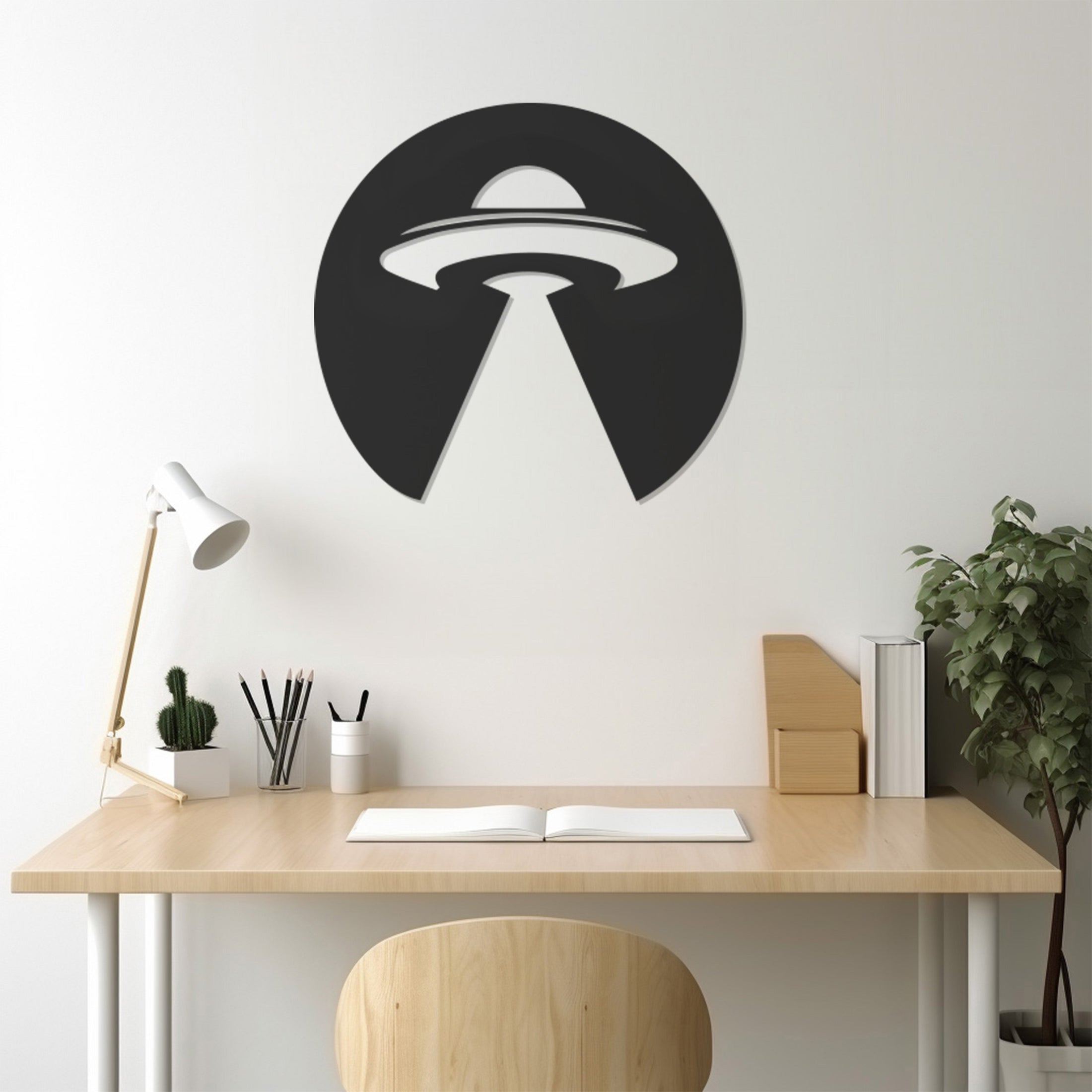 Ufo Metal Wall Decor