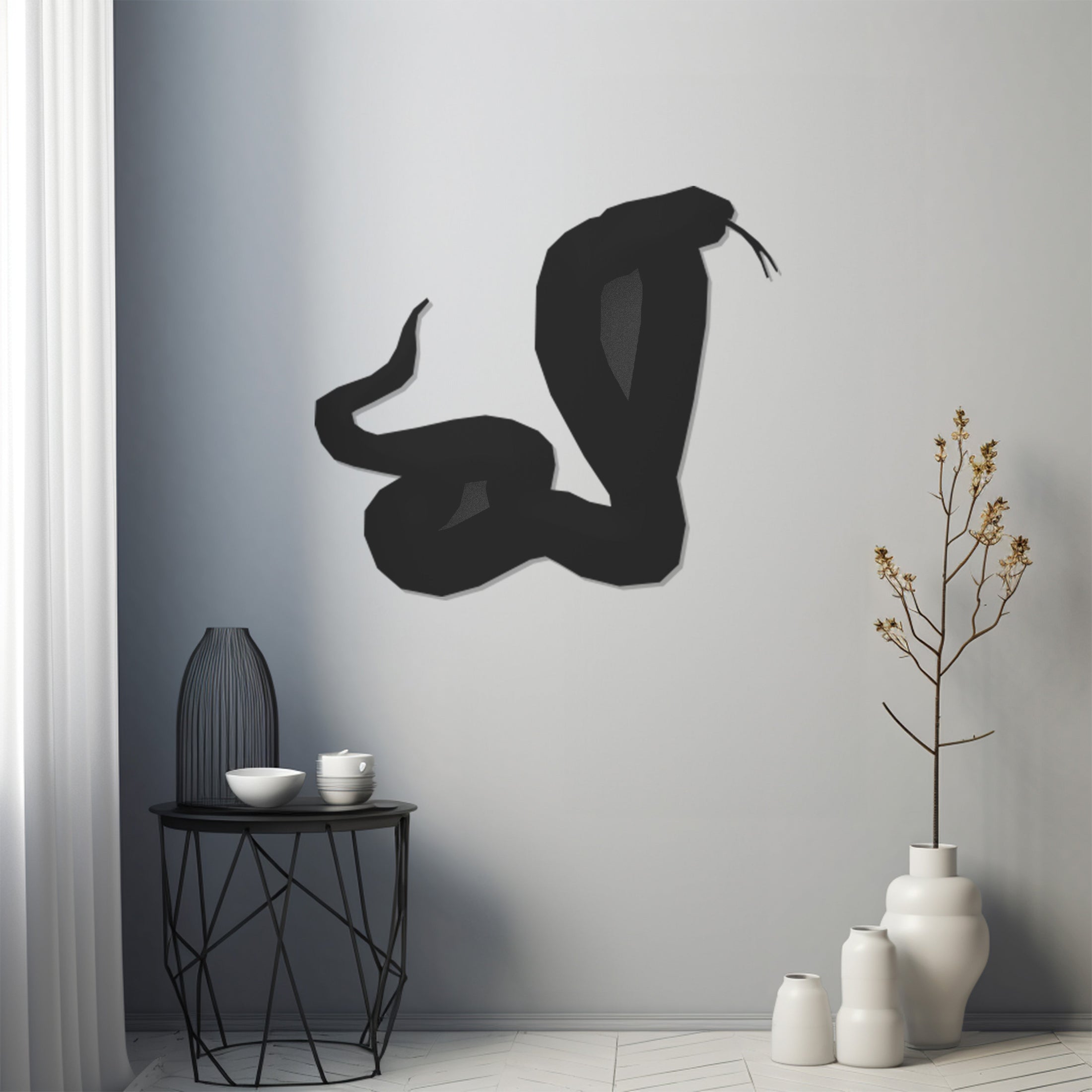 Snake Metal Wall Art