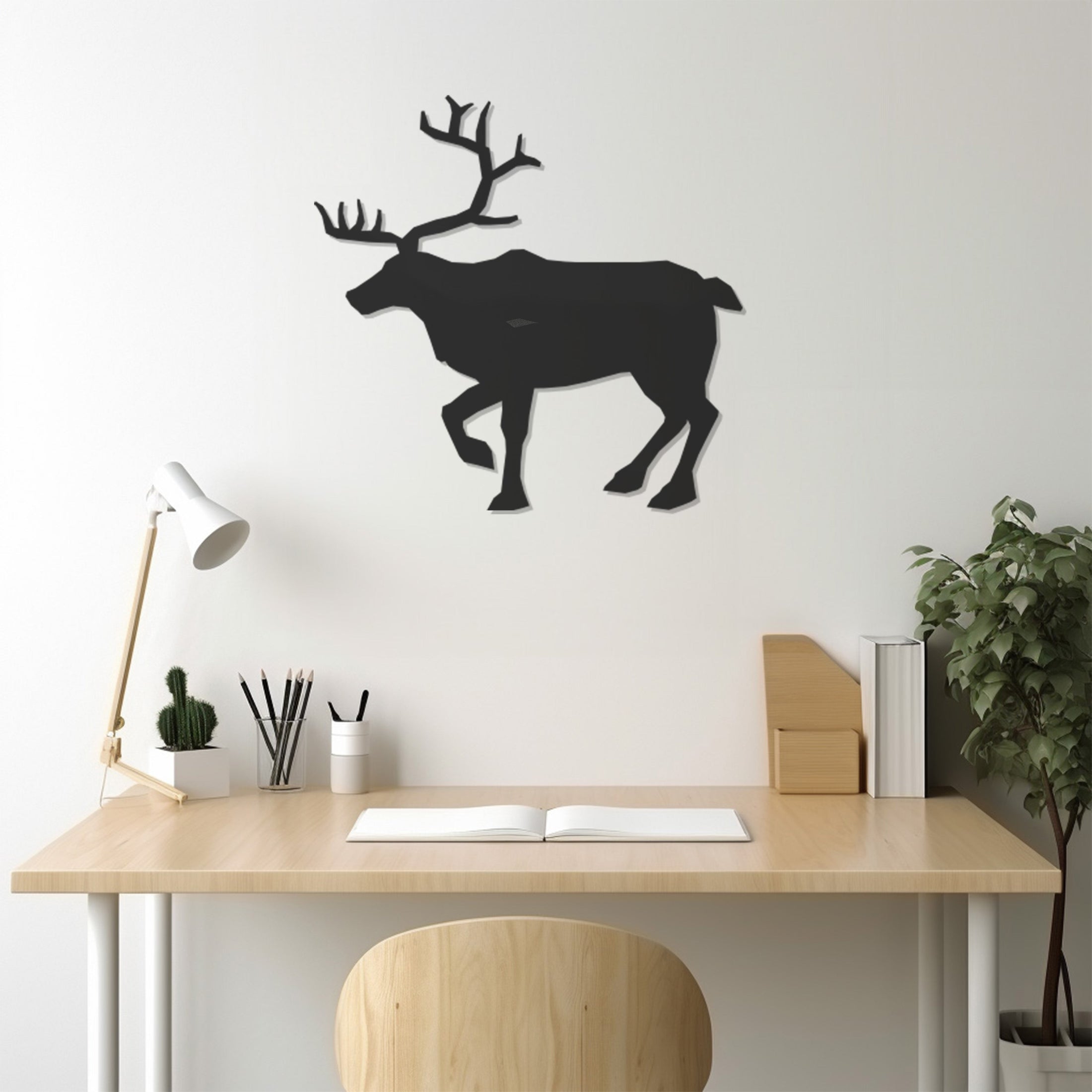 Deer Metal Wall Art