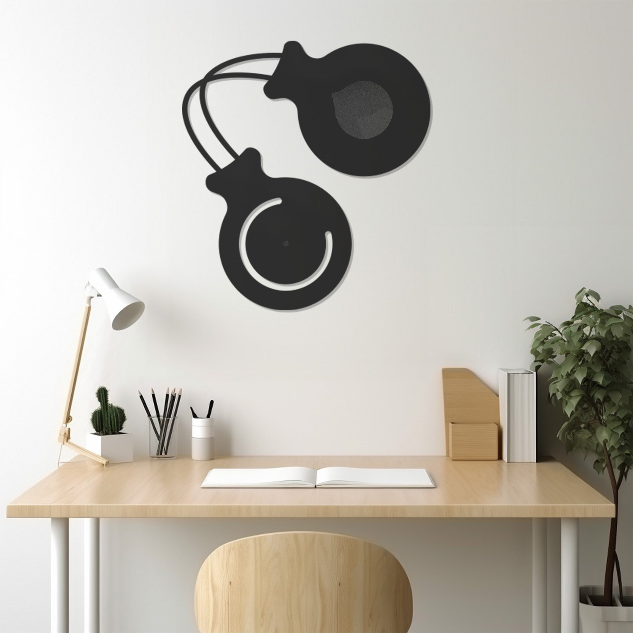 Musical Instrument, Castanets Metal Wall Art