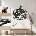 Load image into Gallery viewer, Boo Ghost Design Halloween Theme Metal Wall Art
