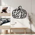 Load image into Gallery viewer, Pumpkin Design Halloween Theme Metal Wall Art
