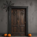 Load image into Gallery viewer, Spider Door Entrance Halloween Theme Metal Wall Art
