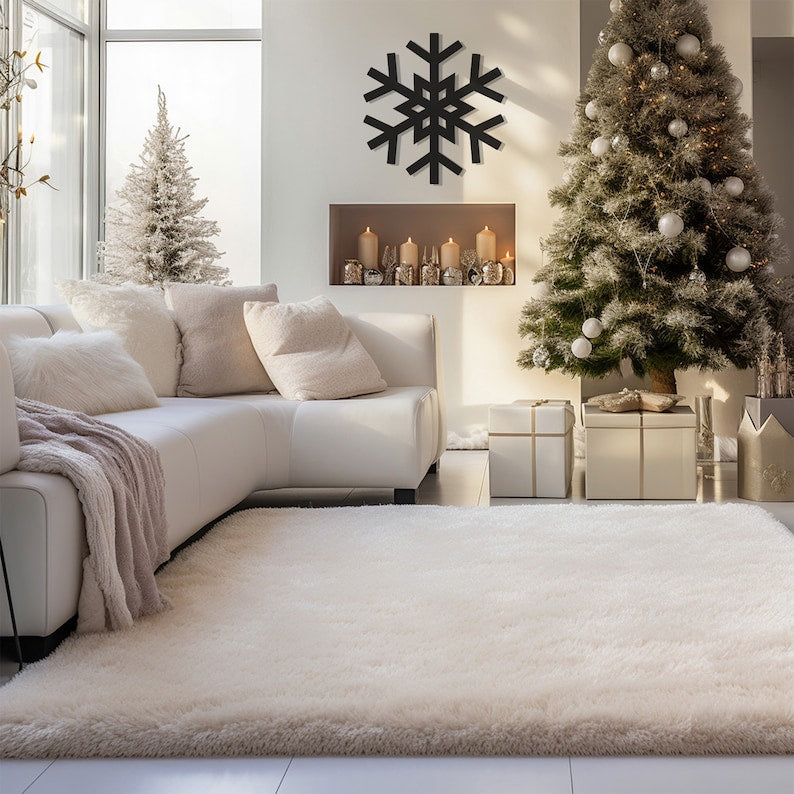 Winter Wonderland, Snowflake Metal Wall Art for Cozy Interiors