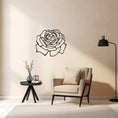 Load image into Gallery viewer, Chic Rose Design Wall, Wall Decor, Metal Wall art
