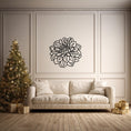 Load image into Gallery viewer, Elegant Lotus Metal Wall Art for Spa, Yoga Studio - Zen Garden Decor
