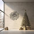 Load image into Gallery viewer, Elegant Lotus Metal Wall Art for Spa, Yoga Studio - Zen Garden Decor
