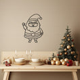 Load image into Gallery viewer, Santa Claus Metal Wall Art for Festive Home, Office
