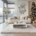 Load image into Gallery viewer, Santa Claus Metal Wall Art for Festive Home, Office
