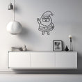 Load image into Gallery viewer, Santa Claus Metal Wall Art for Festive Home, Office
