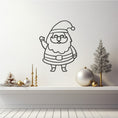 Load image into Gallery viewer, Santa Claus Wall, Wall Decor, Metal Wall art
