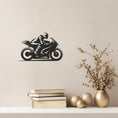 Load image into Gallery viewer, Marvelous Motorbike Design, Metal Wall Art
