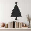 Load image into Gallery viewer, Christmas Tree Design, Metal Wall Art
