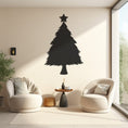 Load image into Gallery viewer, Christmas Tree Design, Metal Wall Art
